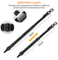 Extended Heavy Duty Bungee Leash Safety Belt Buckle